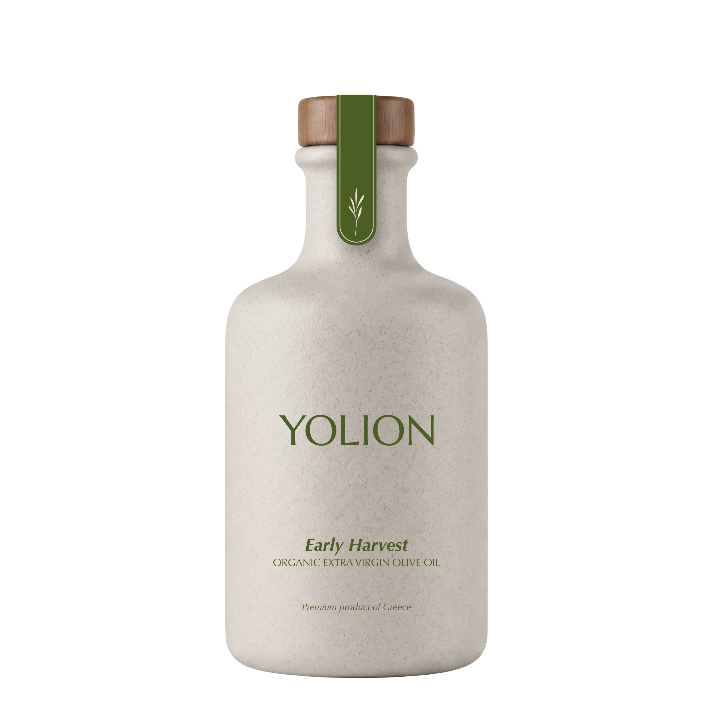 YOLION Organic Early Harvest Extra Virgin Olive Oil bottle